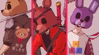 Speedpaint - HUNTER BOYS (FNAF)