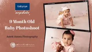 9 Months Old Baby Photoshoot | Brand Photoshoot | Baby Poses Ideas | Amrit Ammu Photography
