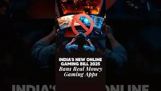 The Promotion and Regulation of Online Gaming Bill, 2025 passed by the Parliament. #online #gaming