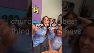 I love church . ✝️ # Jesuslovesyou #whitestone #youth