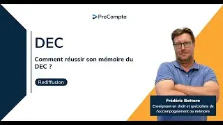 Comment réussir son mémoire du DEC ?