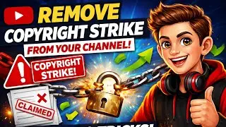 how to remove copyright strike on youtube || how to file Counter Notification on YouTube ||