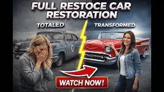 Complete Restoration of a 1957 Chevrolet Bel Air | Rust to Perfection