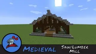 Учебное пособие по строительству в Minecraft: как построить средневековую лесопилку/дровосекалку