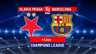 Slavia Praha 2-4 Barcelona Match Watchalong | UEFA Champions League