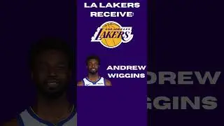 TRADING Andrew Wiggins To The Los Angeles Lakers! #nba #basketball #viral