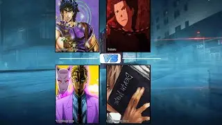 Jonathan Joestar And Natsuki Subaru Vs Yoshikage Kira and Light yagami Mugen Anime Com Vs Com