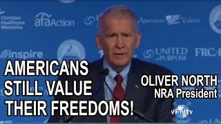 Values Voter Summit NRA President Oliver North; Americans Still Value their Freedoms!