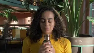 Copper Water Bottle with 7 Chakra Crystals for Ayurveda Wellness by My Copper Cup
