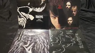Danzig Vinyl unboxing 1-4 reissues and existing collection. 