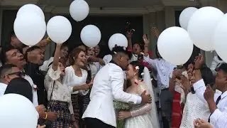 Pemberkatan Nikah Justy Aldrin