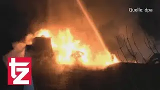 Leiche gefunden nach Explosion in Einfamilienhaus B&ouml;hlen / Leipzig