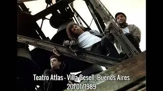 Soda Stereo - Teatro Atlas - Villa Gesell, Buenos Aires, Argentina (20/01/1989)