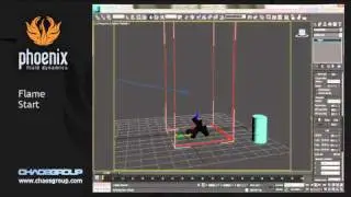 Phoenix FD 1.20 - Tutorial for flame basic setup from Michael McCarthy