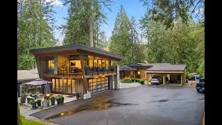 Inside this beautifully landscaped WATERFRONT home in Maple Ridge | Home Tour