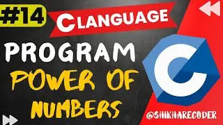 C Program For Square Of A  Number | Find Power Of Any Number In C Language | Square Program in c