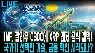 [리플 전망] IMF, 팔라우 CBDC에 XRP 레저 공식 채택! 국가가 선택한 기술, 금융 혁신 시작되나?