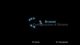 Avvio PlayStation 2 + Menu