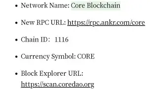 HOW TO UPDATE YOUR RPC ON METAMASK
