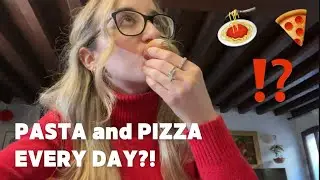 The ITALIAN LOVE for PASTA and PIZZA: how many times do Italians eat it? What I eat in a week (ep.3)