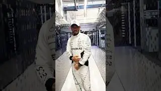 Lewis Hamilton in the NEW IWC white race suit 😮&zwj;💨