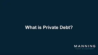 What is Private Debt?