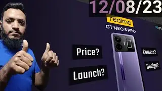 This Crazy Phone Can Charge 0 to 100% In Just 9 Min ⚡,Realme GT Neo 5