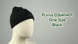 Розпаковка Puma Ess Elevated Rubber Patch Low Crown Bean 02641401 One Size Black