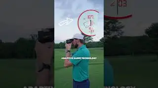 The Shot Scope L5 Golf Laser Rangefinder on the Golf Course
