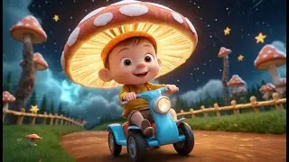 Fortnite Baby Mushroom Rode the Lightning | Nursery Rhymes for Kids & Baby Songs
