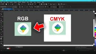 Преобразование цветов из CMYK в RGB в CorelDraw | Краткое руководство