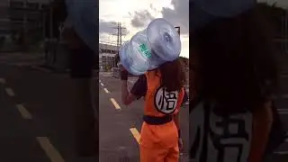 how to ride the electric skateboard like DRAGON BALL