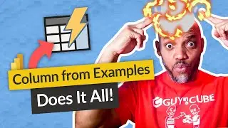 Blown AWAY by Column From Examples in Power Query