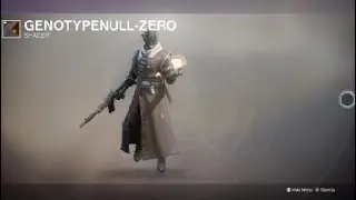 Destiny 2 Warlock with Valkyrian Ornaments and Genotypenull - Zero Shader
