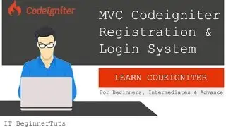 Codeigniter Registration and Login - User Login