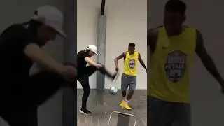 Neymar challenges S&egrave;an 🤯🇫🇷🇧🇷