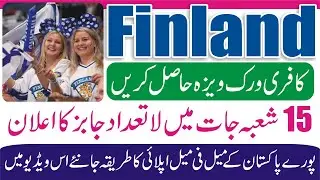 Finland Work Visa Online Apply -  Finland Needs Skilled Workers Jobs - Finland Needs Foreign Workers