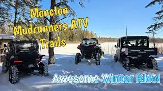Winter Run on the Moncton Mudrunners Trails - a True Hidden Gem of Trails