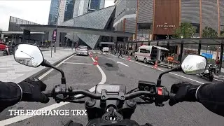 Honda CB650R ride to The Exchange TRX, Kuala Lumpur, Malaysia