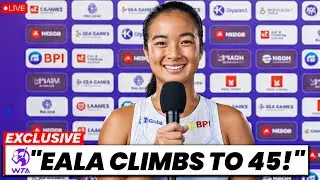 Alex Eala Hits Career High 45 - Will She Break Top 40?