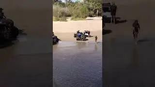 ATV Action at Peace River Campground ⛺️ #shorts