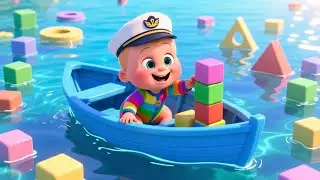 Learns Shapes at Sea with Baby 🌊👶 | Learn Shapes for Kids | Fun Ocean Learning Video