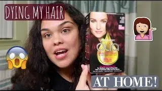 Dying My Hair at home | Hair Transformation | Liz Rivera