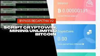 [Not Work] Script Crypt0win, Mining Faucet Bitcoin Unlimited | Bypass Recapctha v2