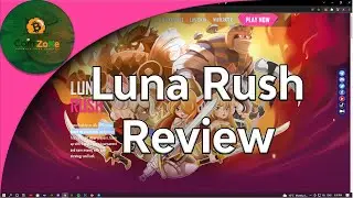 Lunarush Review - RPG game based on blockchain technology.