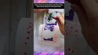 Gelli Plate Printing - Spotty Birdie with Janette
