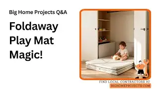 Wardrobe Foldaway Padded Play Mat With Magnetic Gates