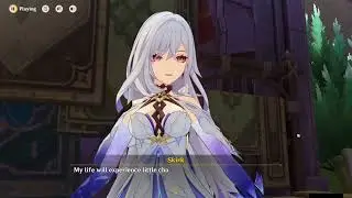 Skirk doing Business with Dori (Traveler's Tale Cutscene) | Genshin Impact 6.0