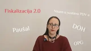 Fiskalizacija 2.0 - za sve koji nisu u sustavu PDV-a (paušal, doh, pd, opg,...)