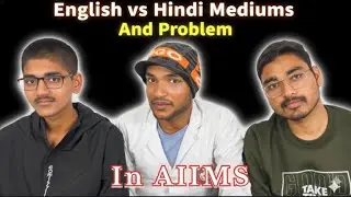 AIIMS Language Barrier: Hindi vs English Medium? 🎓 #aiimsdrsures #neet #aiims